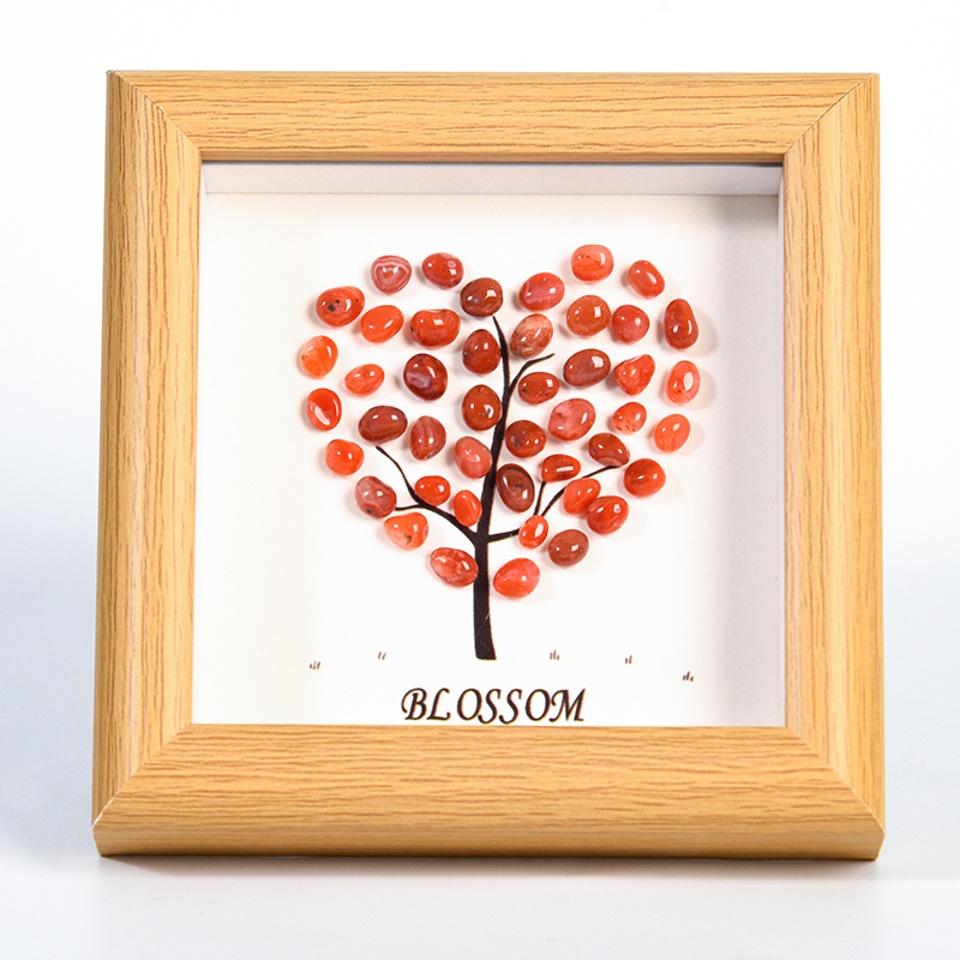 Love Tree Picture Frame Decoration With Crystal Stone